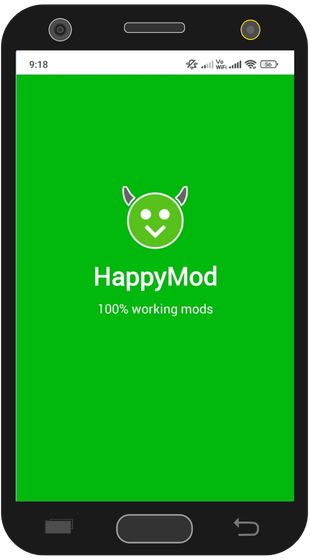 Happy Mod App Interface